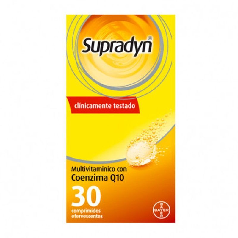 Supradyn Energy 30 Comprimidos Efervescentes