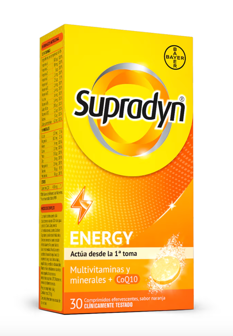 Supradyn Energy Efervescente 30comprimidos