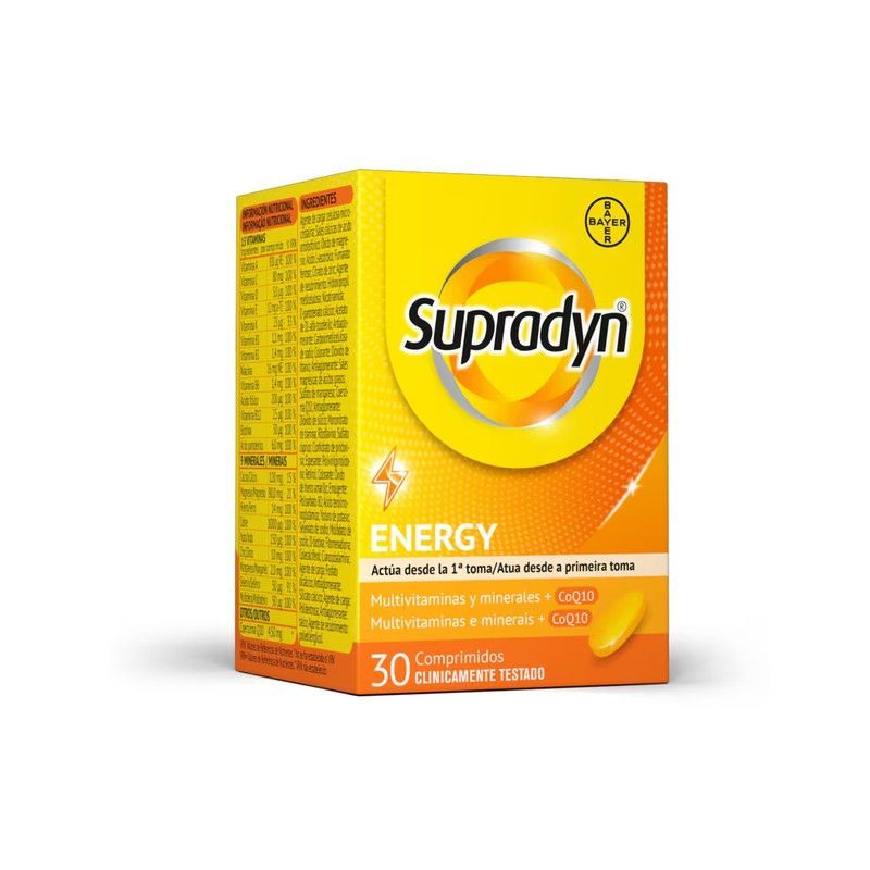 Supradyn Energy Multivitamínico con Minerales