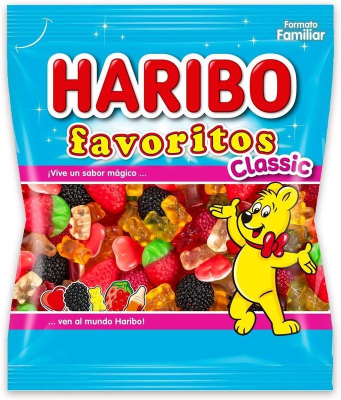 Surtido de golosinas favoritos de Haribo