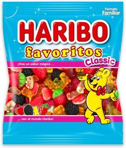 Surtido de golosinas favoritos de Haribo