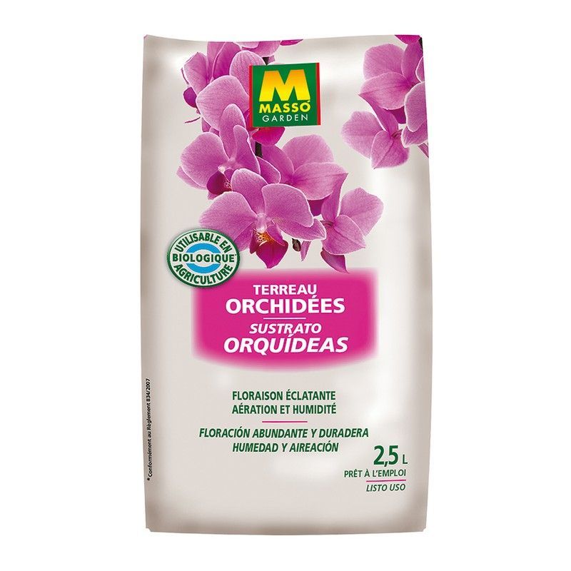 SUSTRATO ORQUÍDEAS 2,5L