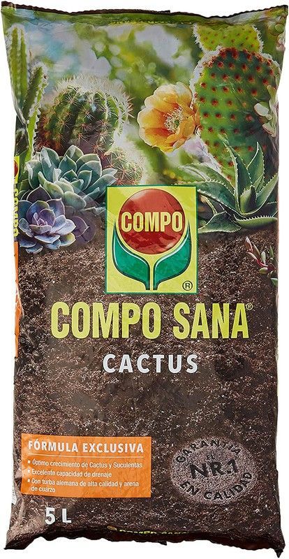 Sustrato para cactus 20 litros Compo®