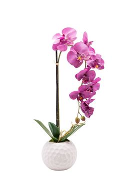 Sutil artificial Orquídea Phalaenopsis en color lila