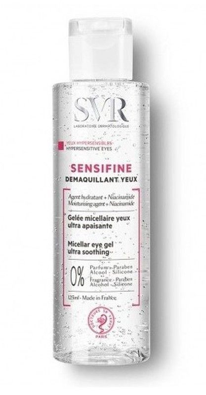SVR Sensifine Desmaquillante Ojos Gel Micelar 125ml