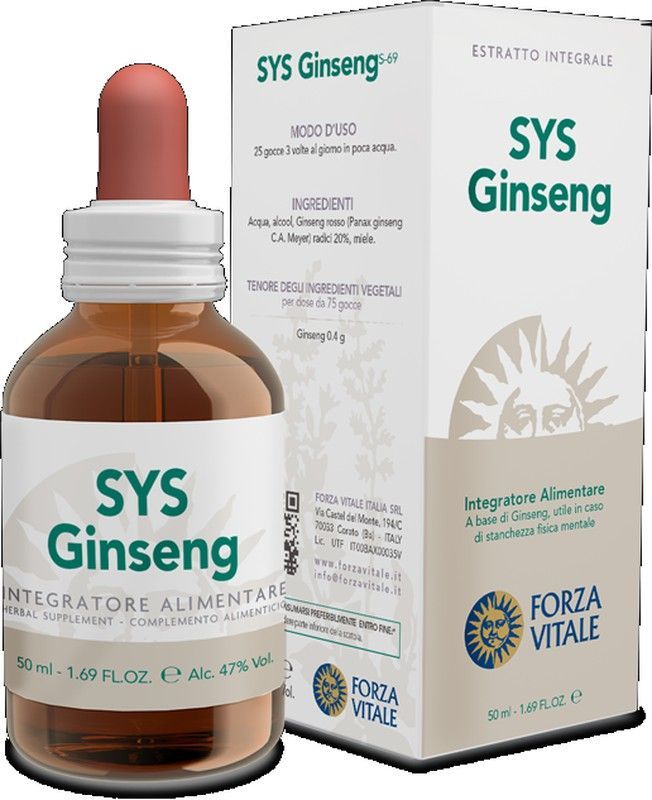 SYS Ginseng Rosso 50 Ml