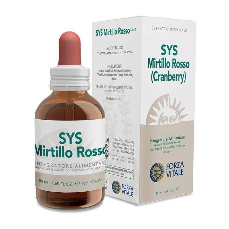 SYS Mirtillo Rosso (Cranberry) 50 Ml