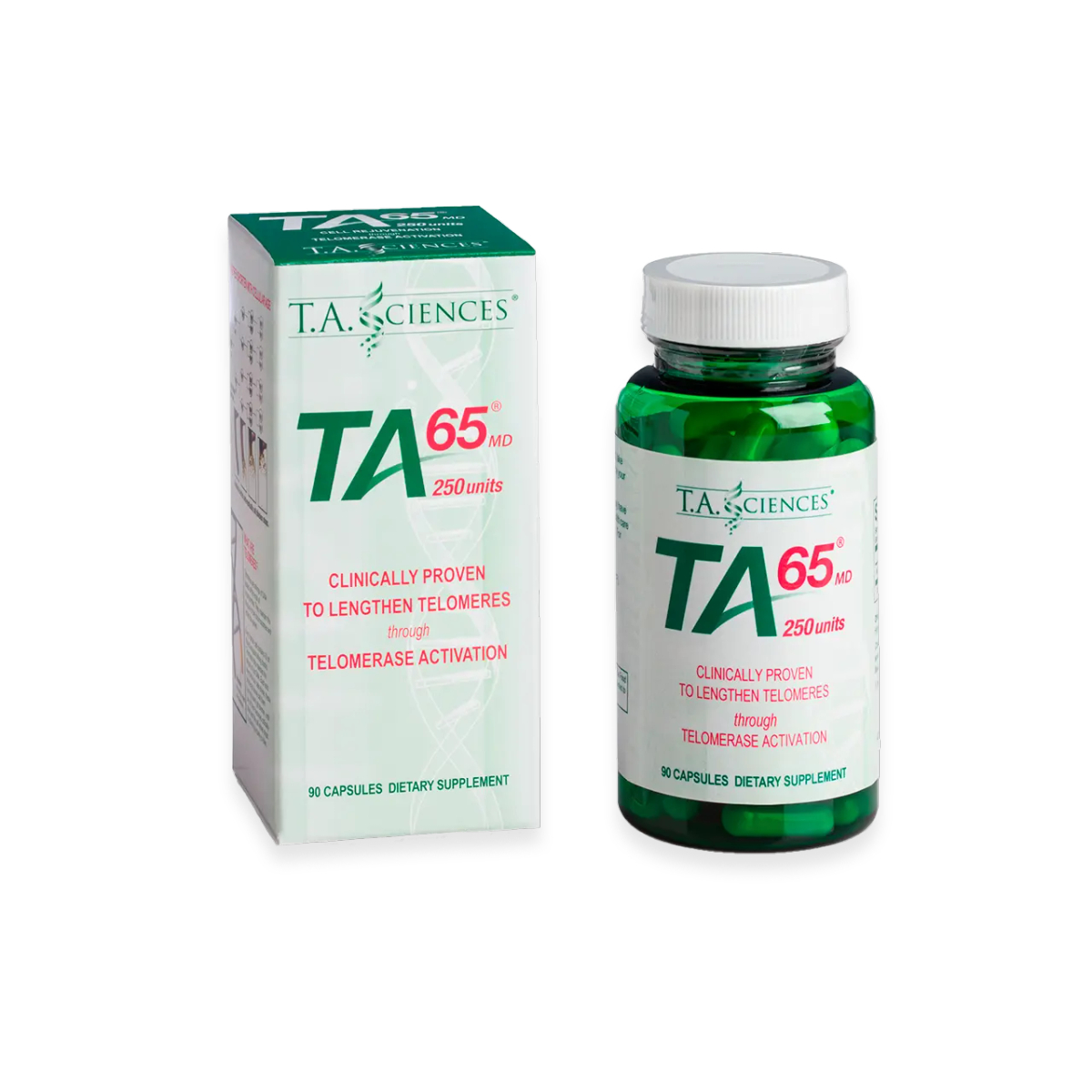 T.A. Sciences TA-65 250 ud. 90 Capsulas