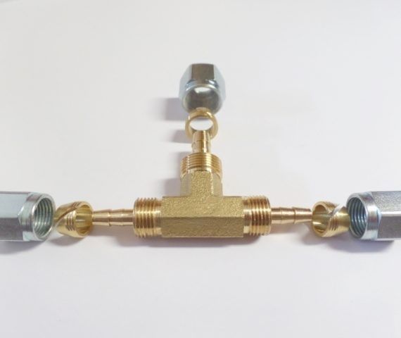 T Para Tubo Pvc 6/8/6 Gmt