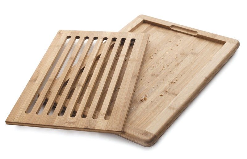 Tabla Corte Pan Bambu 40X30X2 Cm Lacor