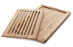 Tabla Corte Pan Bambu 40X30X2 Cm Lacor