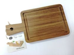 Tabla madera de acacia rectangular 10x19x1,5 cm