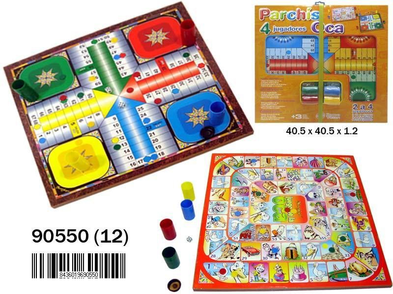 Tablero grande parchis 4 /oca