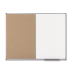 Tablero NOBO Classic combinado - Pizarra magnética + corcho 1200x900 mm