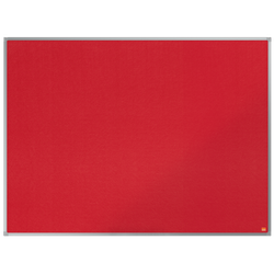 Tablero NOBO Essence de fieltro 1200x900mm, rojo