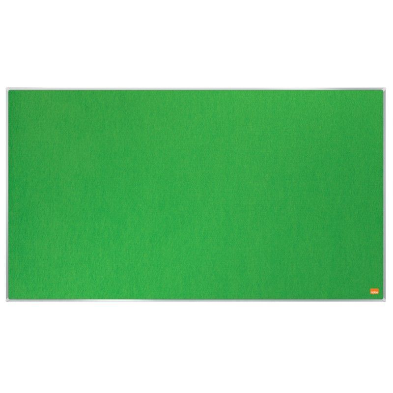 Tablero NOBO Impression Pro de formato panorámico de fieltro 890x500mm, verde