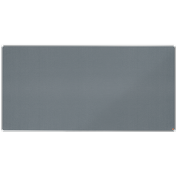 Tablero NOBO Premium Plus de fieltro 2400x1200mm, gris