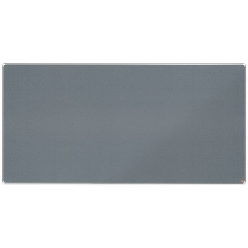 Tablero NOBO Premium Plus de fieltro 2400x1200mm, gris