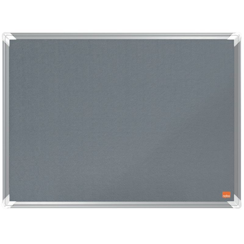 Tablero NOBO Premium Plus de fieltro 600x450mm, gris