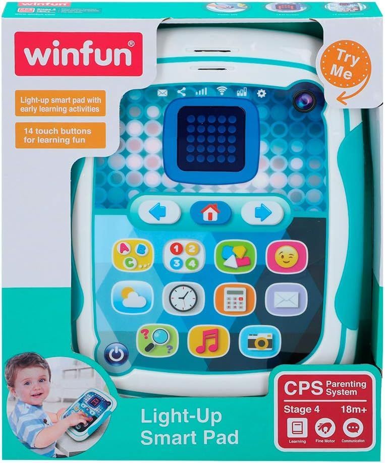 Tablet Infantil Interactiva - Luces Y Sonidos - Winfun