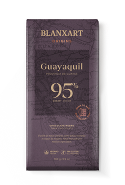 Tableta Chocolate 95% Guayaquil 100 grs Blanxart