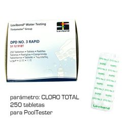 Tabletas Reactivo Rapid Dpd 3 250U