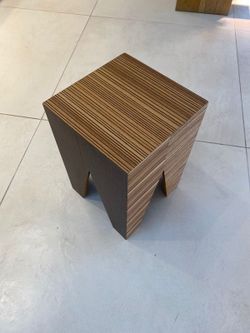 Taburete Talla S de 38 cm de altura, fabricado en DM, multicolor BRE252538