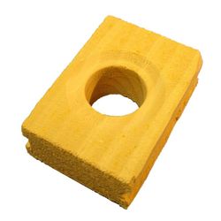 Taco de madera PASACINTAS