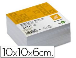 Taco Liderpapel Encolado 100 X 100 X 60Mm Blanco