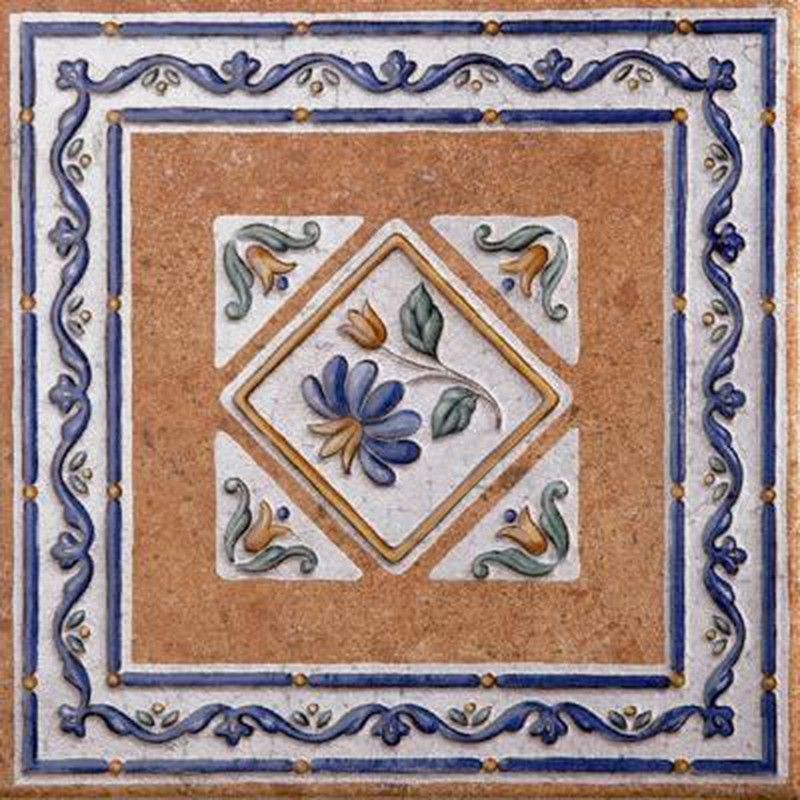 Taco porcelánico Mariola ocre 16,5x16,5 Azuliber