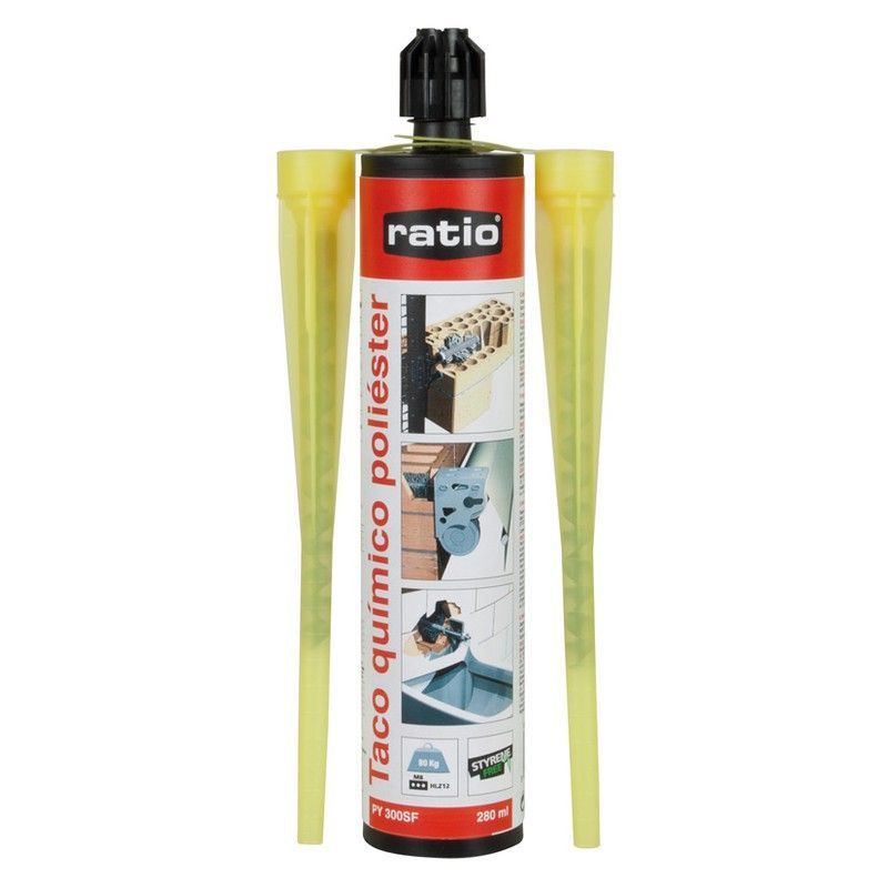 Taco Químico Poliest. S.Est. 280ml Ratio