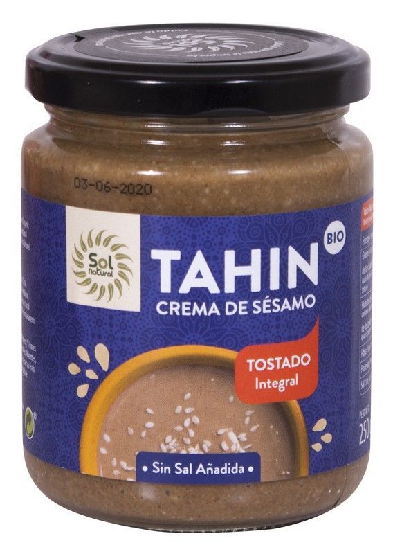 Tahin Tostado Pequeño Bio 250 G