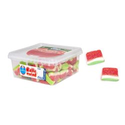 Tajada Sandia rellenas (75 unidades) de Vidal. Golosina Sandia pica rellena de gelatina