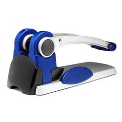 Taladradora Rexel HD2300X 2 agujeros plata/azul