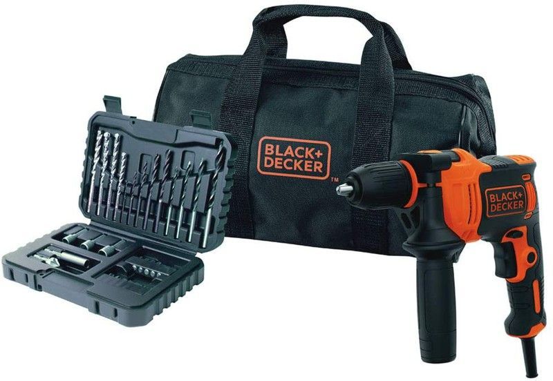 Taladro percutor 13mm 32 acces. 710W BLACK & DECKER
