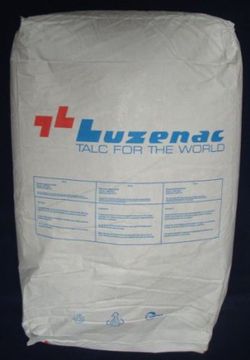 Talco Normal Luzenac N? 2 -Saco 25 Kg- precio el K.