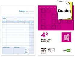 Talonario Liderpapel Albaran Cuarto Original y Copia T215