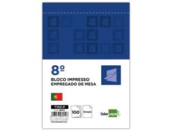Talonario liderpapel camarero octavo -sin iva- 202 duplicado-texto en portugues