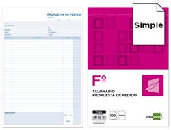 Talonario Liderpapel Pedidos Folio 125