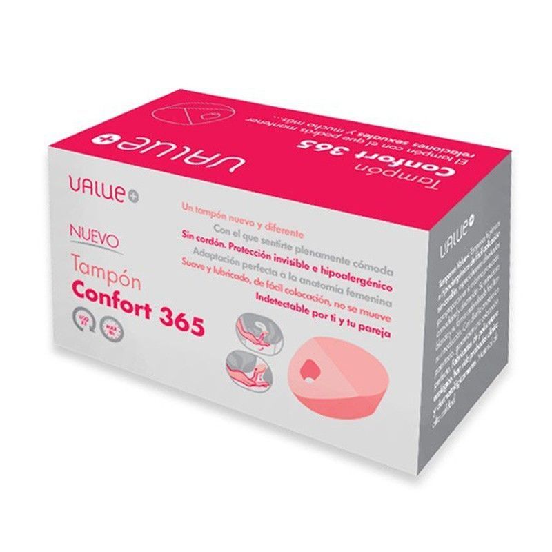 Tampón Confort 365 Esponja Vaginal 3 Unidades