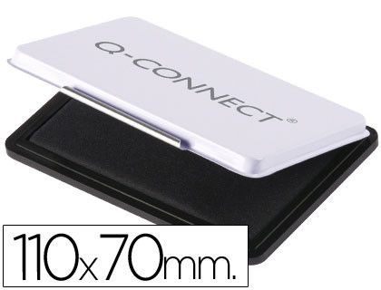 Tampon Q-Connect 110X70 mm Negro