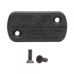 Tapa Bomba Freno y Embrague Ajp Dot4 Tapa Negra 180.00.106C