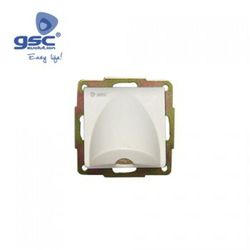 Tapa de salida de cable empotrable (blanco) ref. 000201017