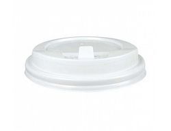 Tapa para vaso bunzl 190 ml poliestireno con orificio paquete de 100 unidades