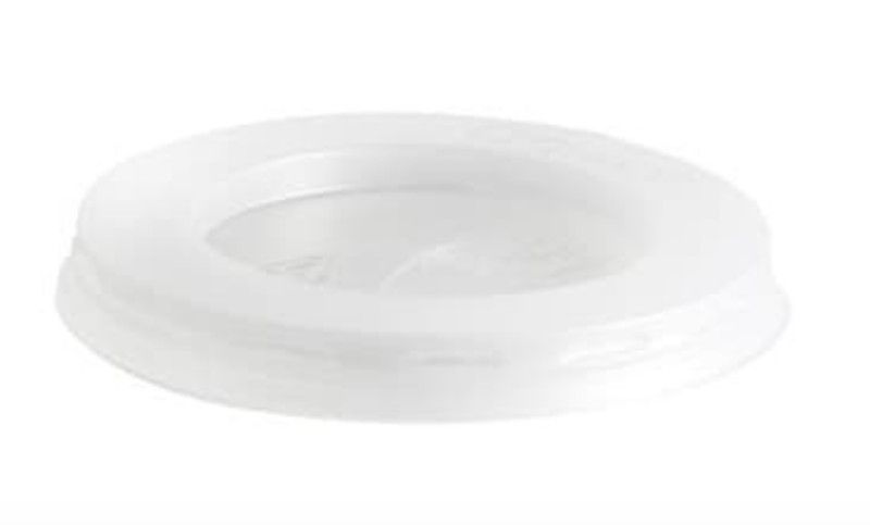 Tapa Plana PLA, Cerrada. Ecologica. Ø 76 mm  (500 Unidades)