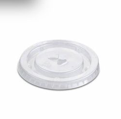 Tapa Plana, PLA, con Cruz. Ecologica . (500 Unidades)