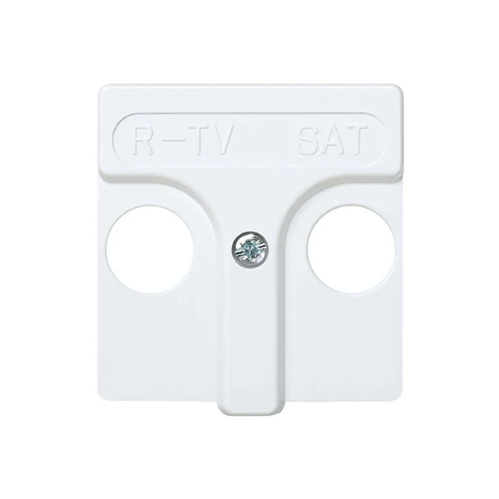 Tapa Tv-Radio-Sat Serie 27 Blanco