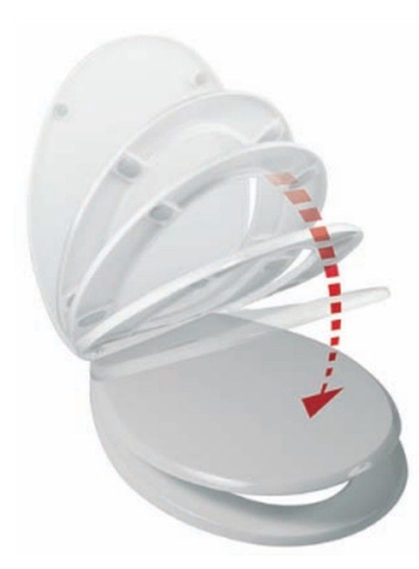 Tapa WC con caída amortiguada CABEL 20721360 85001SC03A33.CB