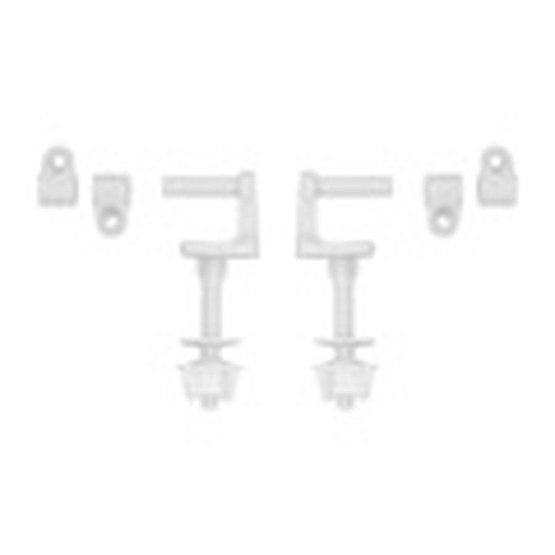 Tapa Wc Kit Bisagras Nilon Modelo Victoria