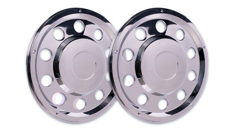 Tapacubo trasero integral acero inoxidable llanta de 22,5 Camión (2 unidades)